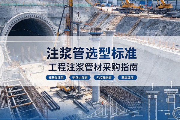 丰台区注浆管选型标准